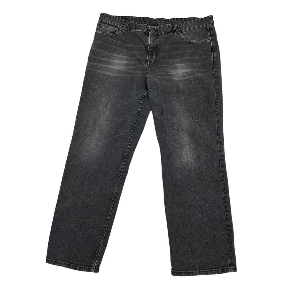 Calvin Klein Black Straight Leg Jeans Size 40 x 30 Men's